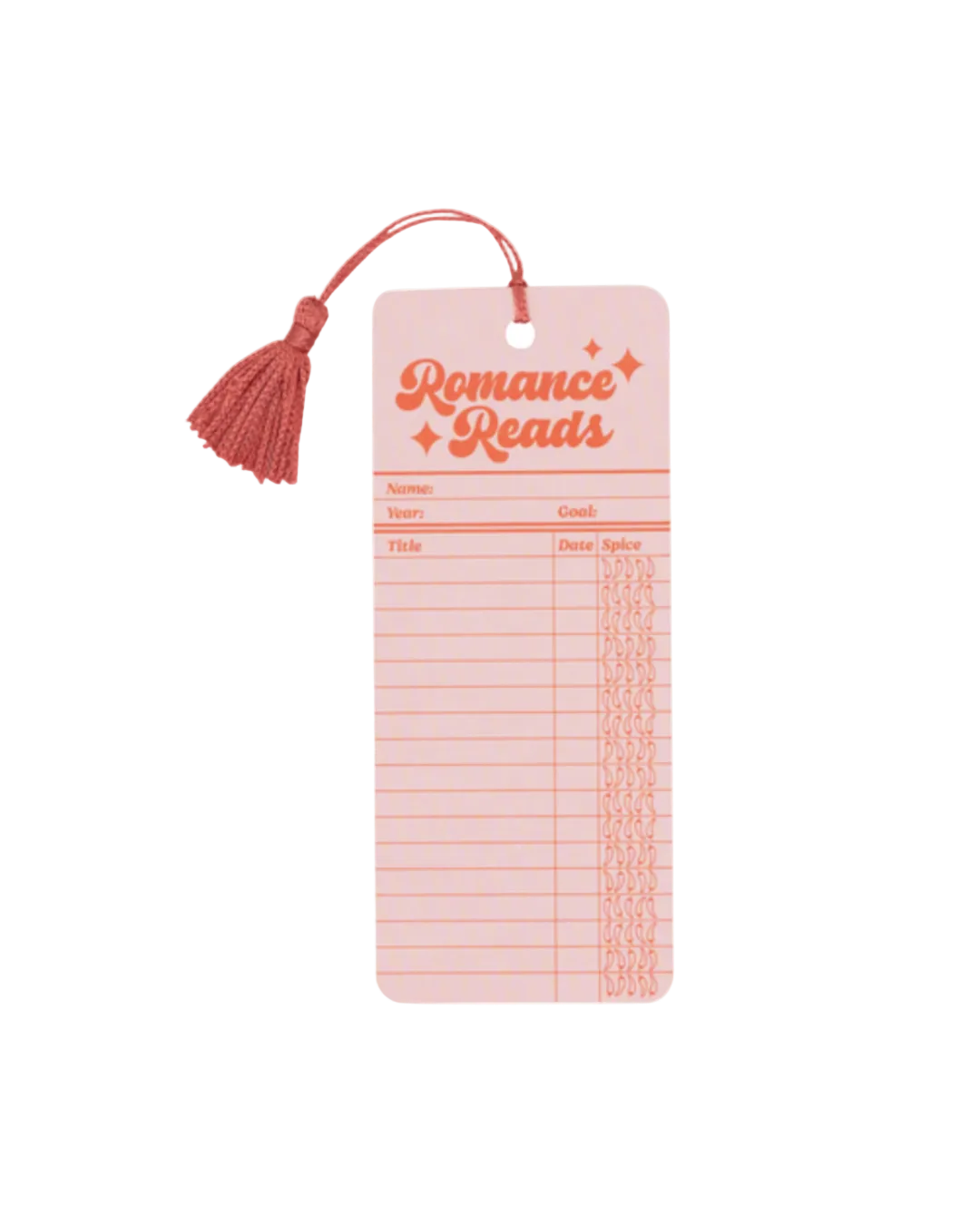 Romance Reads Bookmark