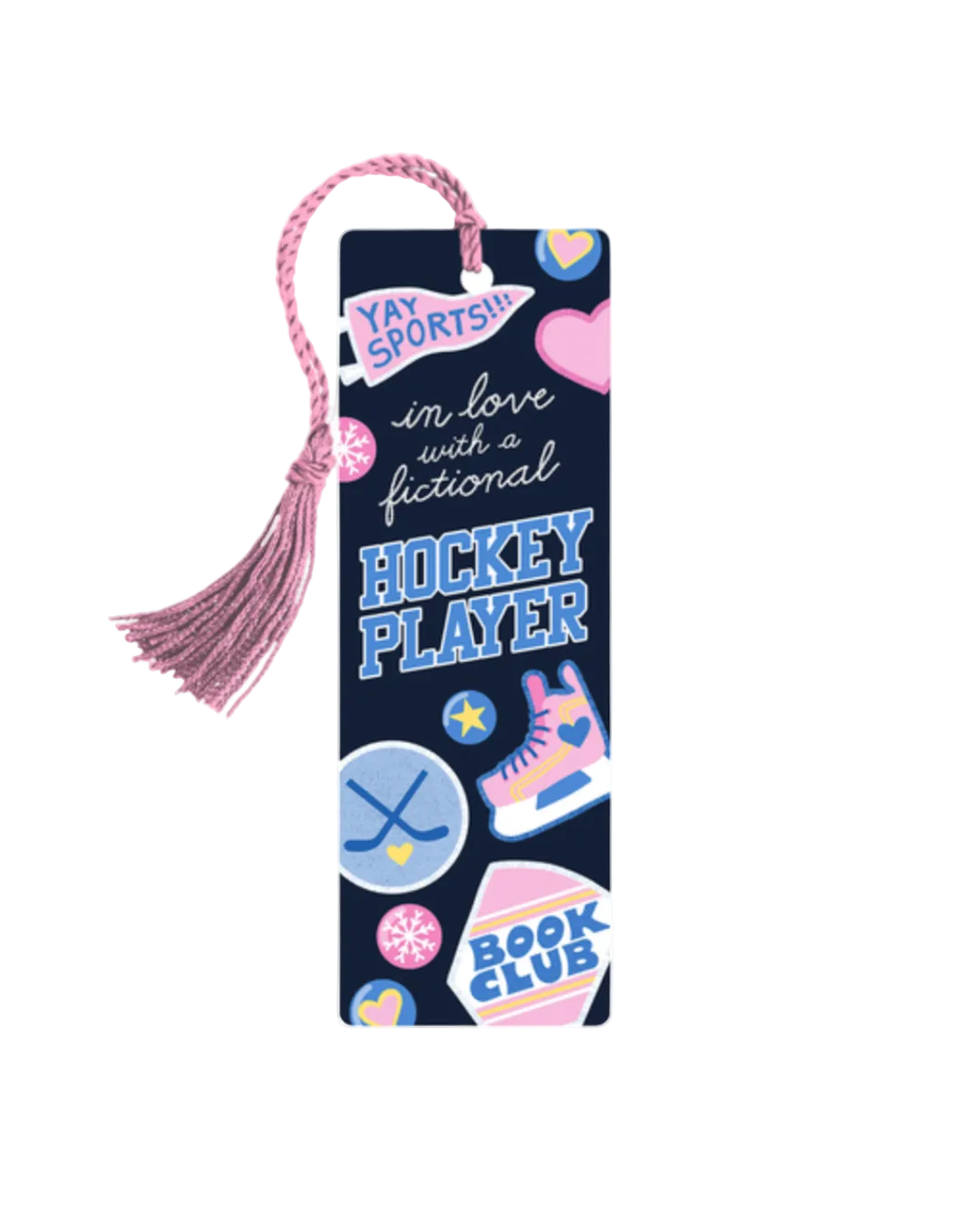 Hockey Romance Bookmark