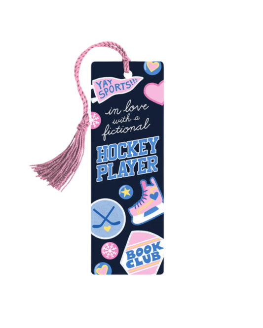 Hockey Romance Bookmark